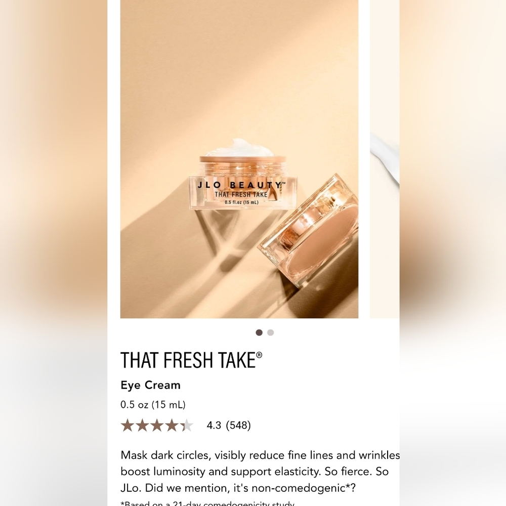THAT FRESH TAKE Eye Cream
